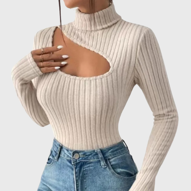 Sophie | Hollow Knit Top