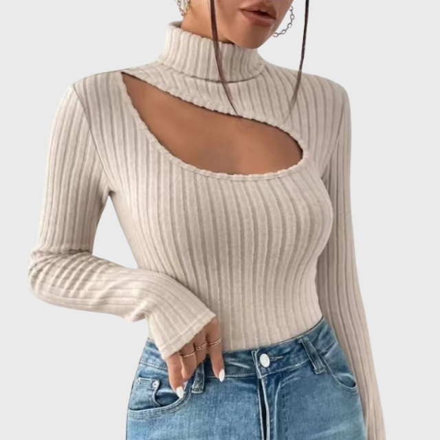 Sophie | Hollow Knit Top