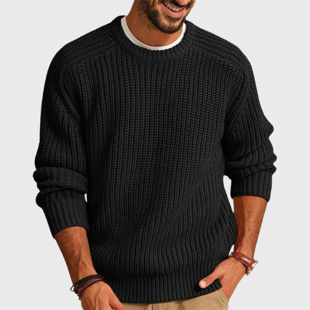 Marvin | Waffle Knit Sweater