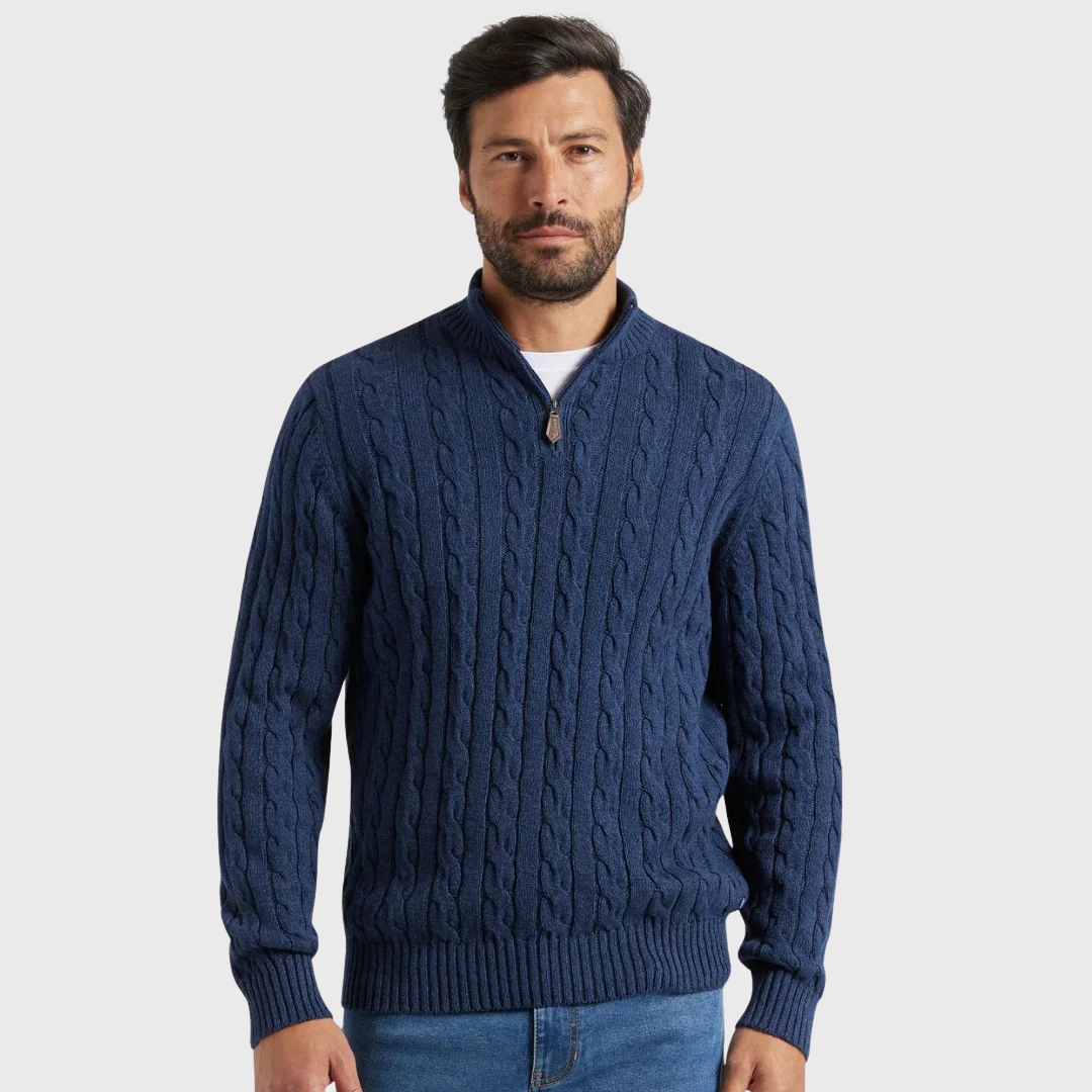 Tommy | Half Zip Sweater