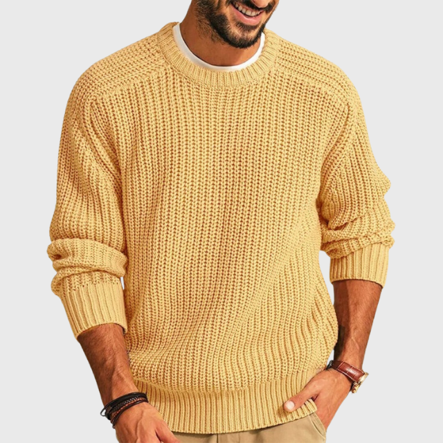 Marvin | Waffle Knit Sweater