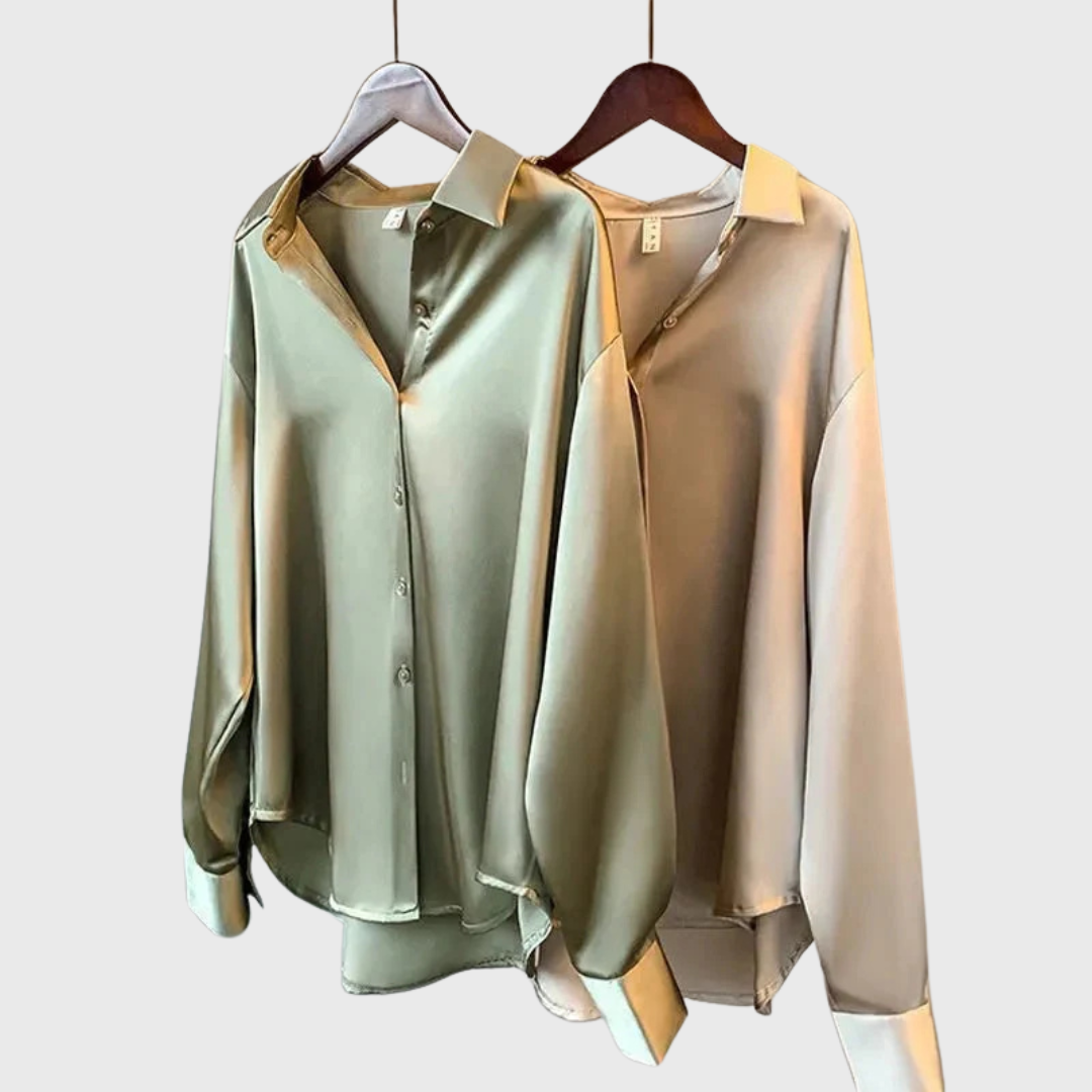 Sofia | Women's Satin Shirt