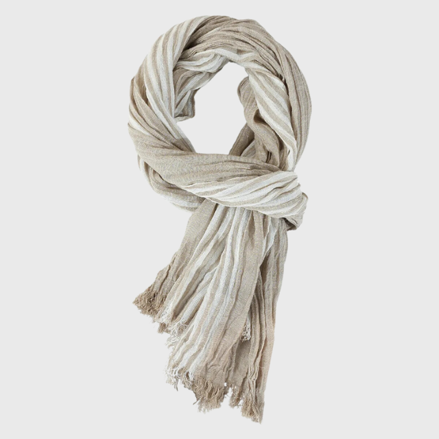 Robin | Cotton Linen Scarf