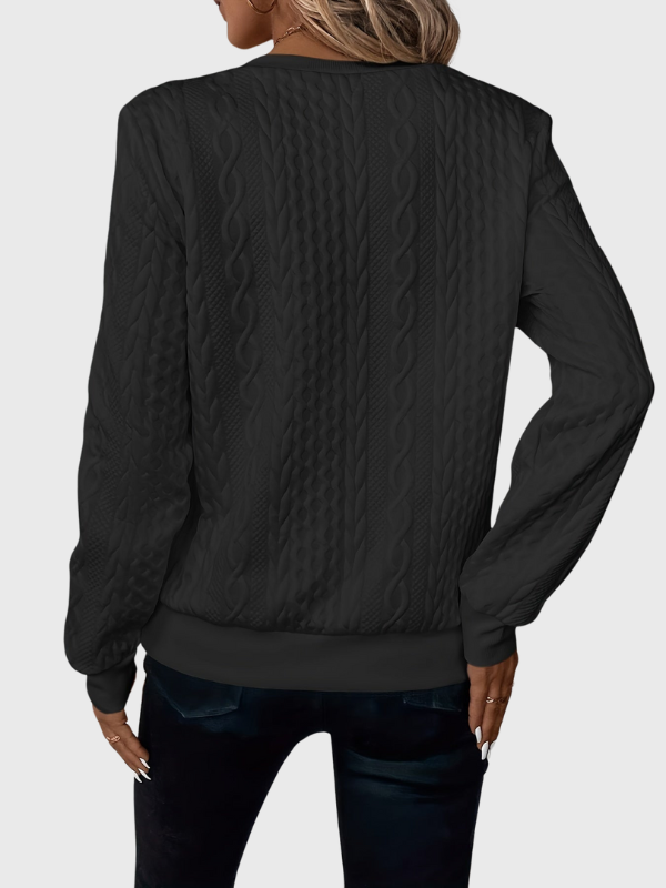 Lila | Elegant Zip Sweater