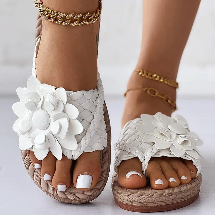 Katie | Floral Sandals