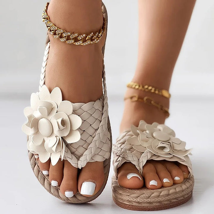 Katie | Floral Sandals