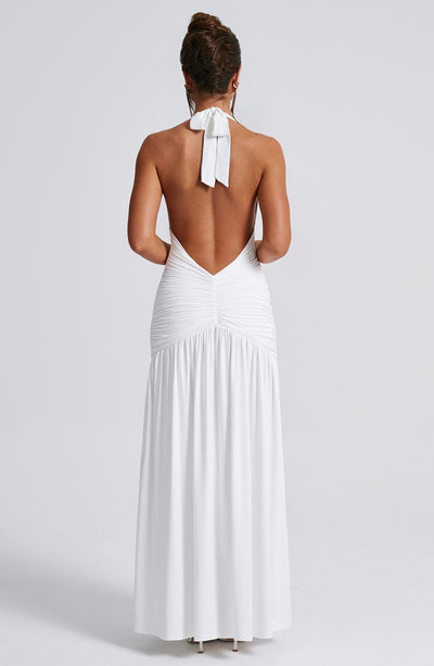 Luna | Wide dress with straps